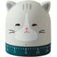 thumbnail image 1 of Temporizador de cocina de 60 minutos Rotación de 360 ​​grados en forma de gato Temporizador mecánico en forma de gato para cocinar y hervir - Gato, 1 of 5