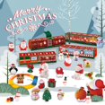 thumbnail image 3 of Calendario De Cuenta Regresiva De Adviento De Navidad, Caja Ciega De Tren, Sorpresa, Antiestrés, Exprimido, 24 Juegos De Juguetes, Regalo Para Niños Monstrate HA038266-00, 3 of 6