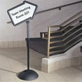 thumbnail image 4 of Write Way® Directional Sign, Black, 4 of 6