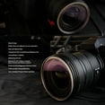 thumbnail image 3 of B.way 39mm UV Lens Filters, Ultra-Low Reflection, Waterproof, HD Coating, Camera Accessories, Silver, 1 Count, 3 of 10