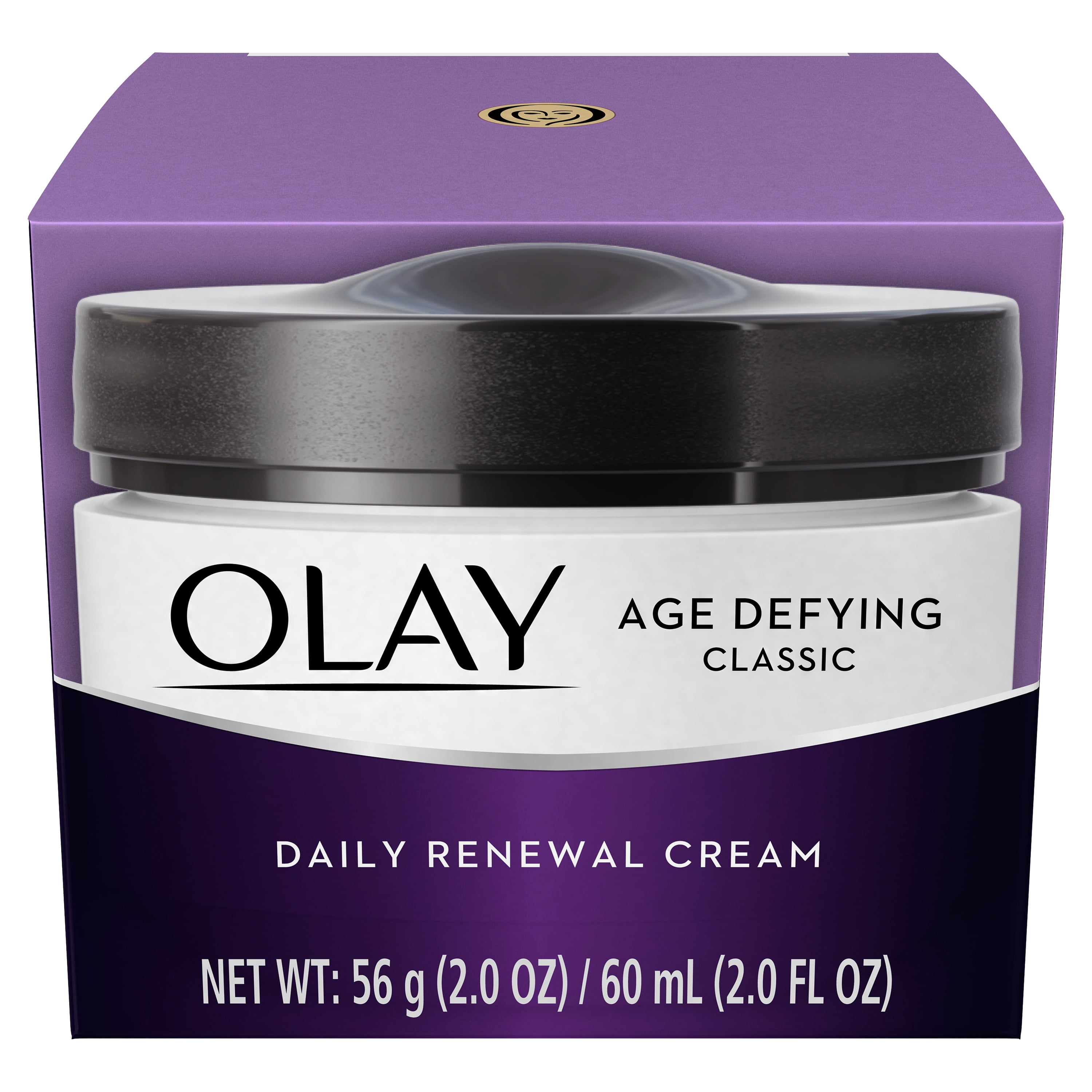 Olay Age Defying Daily Renewal Cream, Face Moisturizer, 2.0 fl oz -