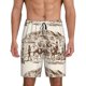 thumbnail image 1 of Fotbe Western Desert Cowboys2 Pantalones Cortos de Pijama para Hombre, Ropa de Dormir, Pantalones de Pijama Cortos para Hombre-XX-Large, 1 of 6