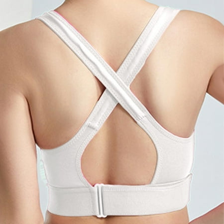 

Booker Women Sports Bras Strappy Padded Medium Support Yoga Bra Workout Bra Workout Tops For Women