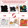 thumbnail image 3 of Kit de manualidades Max Fun Christmas Scratch Art, 96 unidades, para niños, 3 of 8