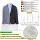 thumbnail image 3 of Pack Fundas de Ropa a Prueba de Polillas con Cremallera para Almacenamiento en Armario, 60 x 100 cm (Cremallera Blanca), 3 of 5