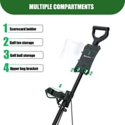 XDriveMax Golf Push Carts Lightweight 2-Wheel Pull Carts 1-Step Folding