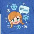 thumbnail image 3 of Disney Emoji - Sis Lil Anna - Toddler And Youth Short Sleeve Graphic T-Shirt, 3 of 5