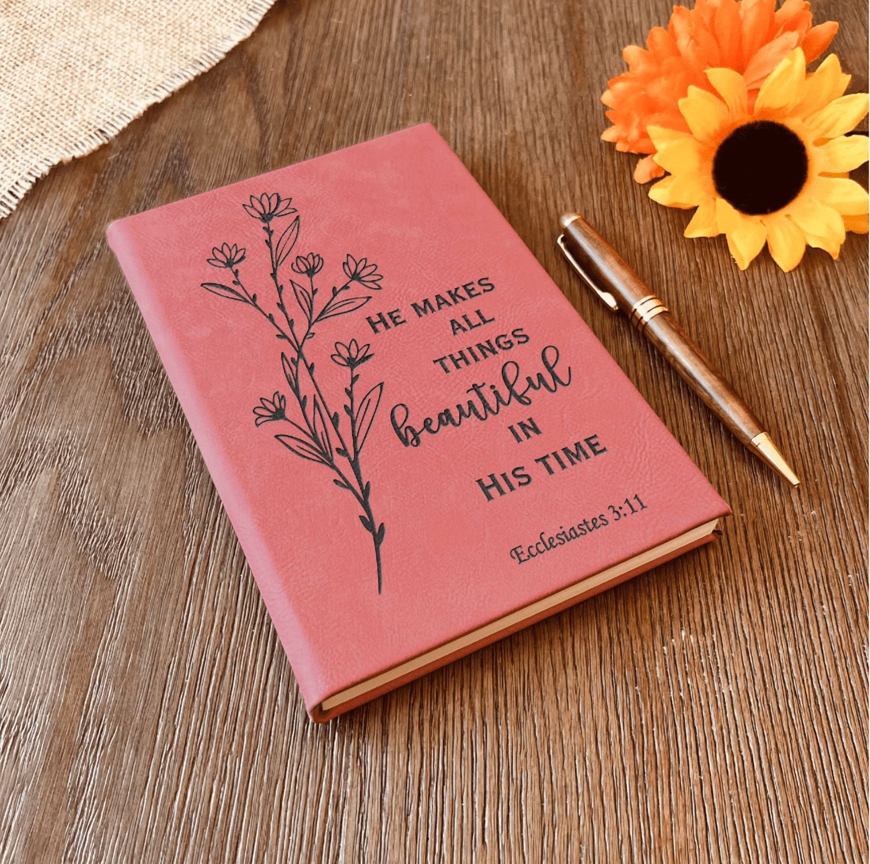 Custom Prayer Journal, Bible Study Journal, Daily Prayer Bible Journal, Prayer Journal for Women men, Bible Accessories Bible Study Supplies