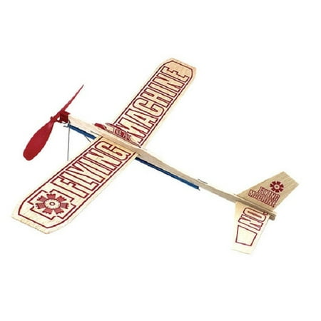 

24PC Guillow s Guillow s 75 Flying Machine Gliders and Planes Natural Balsa Wood