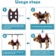 thumbnail image 4 of Juego de 10 piezas de arnés de hamaca para el cuidado de perros con cortaúñas, lima de uñas, peine, hamaca de sujeción para perros transpirable, ayudante de cabestrillo para el cuidado de perros y, 4 of 5