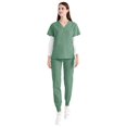 thumbnail image 1 of Ropa de lavado de manos de manga corta para sala de operaciones, camisetas de mujer, ropa de trabajo, ropa de enfermera, ropa de lavado de manos para médico, 1 of 6