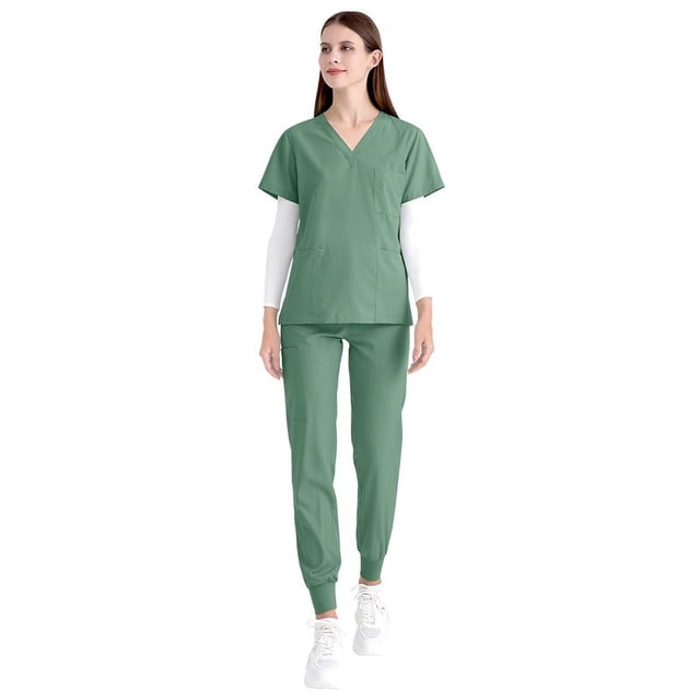 Ropa de lavado de manos de manga corta para sala de operaciones, camisetas de mujer, ropa de trabajo, ropa de enfermera, ropa de lavado de manos para médico