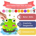 thumbnail image 2 of LOVEVER 10Pcs Art Craft Gift for Kids-Paper Plate Art Kit for Girl Boy Toy DIY Animal Art Supply Projects Toddler Creative Activity Children Preschool Classroom Party Favor Christmas Game, 2 of 7