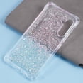 thumbnail image 2 of For Samsung Galaxy S24+ Case TPU+Acrylic Gradient 4 Corner Anti-fall Phone Cover - Pink+Green, 2 of 5