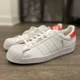 thumbnail image 2 of Ad-id-as Originals Superstar Cloud White/Vivid Red GV7672 Men’s Sz 12, 2 of 5