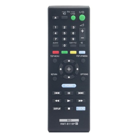 New RMT-B119P Replace Remote for Sony Blu-ray Disc DVD Player BDP-BX510 BDP-S190