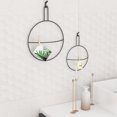 thumbnail image 5 of Raindrops 2 PCS Hanger Elegant Wall Hanging Storage Frame Office 39X29CM Black, 5 of 8