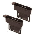 thumbnail image 5 of Zxpjkyu 2 Pieces Car Seat Gap Filler Organizer Auto Console Side Storage Box Keep Clean Brown, 5 of 9