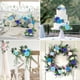 thumbnail image 5 of Flores Artificiales N&T NIETING Rosas Azules Serie 50 piezas, 5 of 8