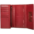 thumbnail image 7 of Mancini Ladies’ RFID Secure Trifold Checkbook Wallet, 7 of 7