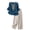 Dark Blue, variant on Womens linen 2 Piece Outfits Trouser Pants Suits Dressy Casual Sets Outdoor Clothing Women Cotton Linen Pants Set Vacation Clothes Linen Pajamas Women Set Womens Spring Outfits