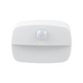 thumbnail image 1 of Luz nocturna LED con sensor de movimiento a pilas, lámpara adhesiva inalámbrica para dormitorios, escaleras y paredes de cocina, luz blanca con función de encendido automático, 1 unidad, 1 of 8