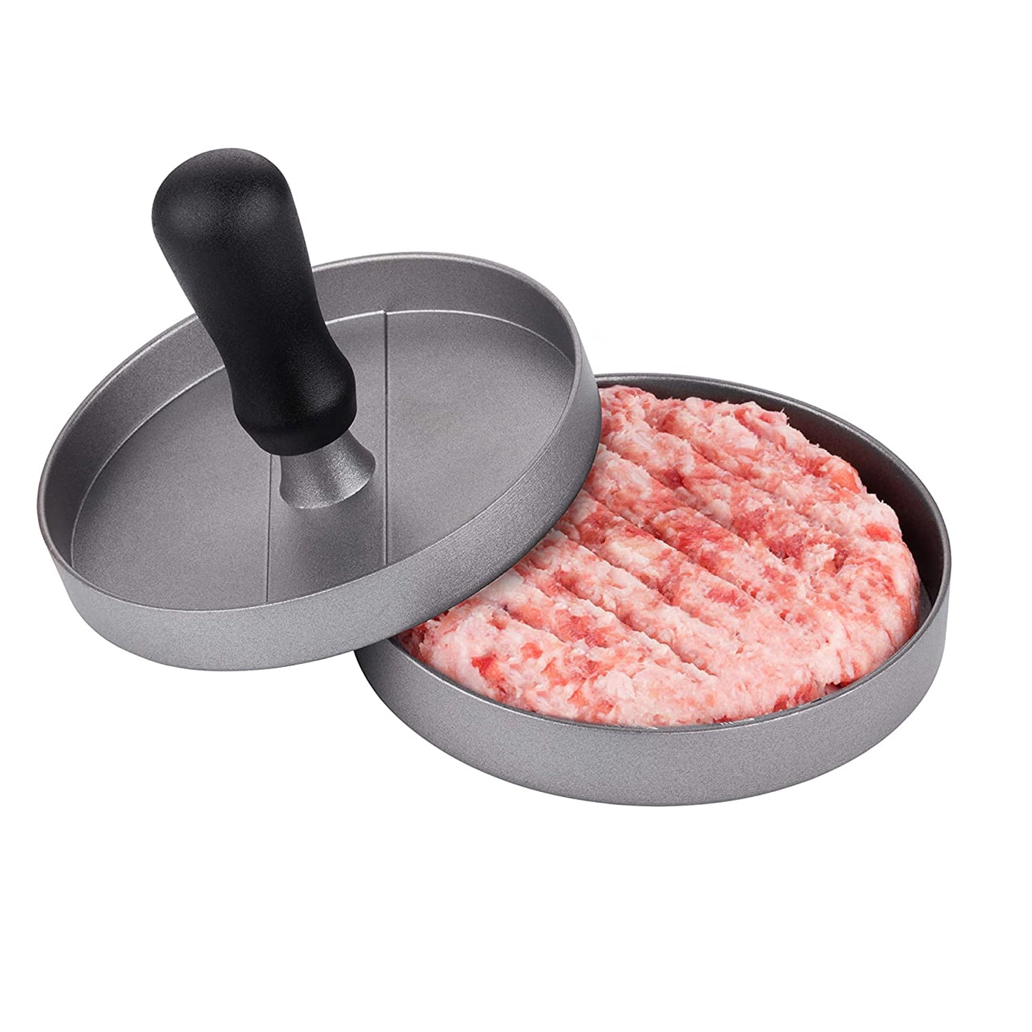 Hamburger Press Patty Maker, Hamburger Press for Grilling Hamburger Patties, Burger Press Patty Maker for Beef Veggie Burger BBQ Barbecue Grill