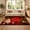 Color 3, variant on Gelasgo Cardinal Bird Floral Velvet Area Rug, Nature Pattern Rectangle Floor Carpet, Soft Plush Non Slip Rug for Living Room Bedroom