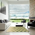 thumbnail image 7 of Ahgly Company Machine Washable Indoor Round Transitional Brown Gold Area Rugs, 8' Round, 7 of 7