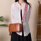 thumbnail image 1 of Bolso cruzados de moda, de hombro de PU con borlas, cuero para viaje, monedero de señora, 1 of 7