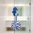thumbnail image 3 of Adorable gancho de baño con forma de caballito de mar: organizador de pared sin taladros for toallas y batas, 3 of 4