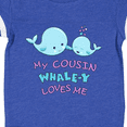 thumbnail image 4 of Inktastic My Cousin Whale-y Loves Me Boys or Girls Baby Bodysuit, 4 of 5