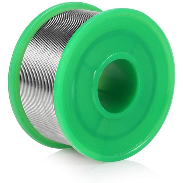 0.8mm Alambre de soldadura sin plomo Sn 99.3-cu 0.7 Soldadura de estaño con núcleo de colofonia para soldadura eléctrica (100g) Kuyhfg Sin marca