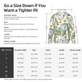 thumbnail image 6 of Goofa Vintage Utensils Printed Women's UPF 50+ Sun Protection Hoodie Jacket Lightweight Long Sleeve Sun Shirt for Women with Pocket Hiking Outdoor-3X-Large, 6 of 9