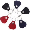 thumbnail image 3 of LEEYNEERAssorted Color Leather Guitar Pick Holder Keychain Durable Compact Design for Guitar Picks 6pcs, 3 of 8
