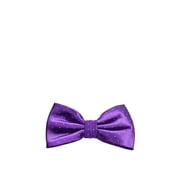 Purple Silk Bow Tie by Paul Malone