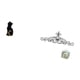 thumbnail image 5 of Figura de gato, adorno de escritorio, estante, estatua colgante, decoración de resina, material de hierro, adecuada para regalar, decoración del hogar, 5 of 8