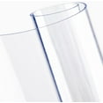 thumbnail image 1 of Plastic Table Cover, Tablecloth 2 Mm Thick Clear Table Protector, Rectangle Clear Desk Mat, Waterproof & Easy Cleaning for Office Dresser Night Stand Dining Tables,Clear,35x35in/90X90cm, 1 of 1
