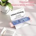 thumbnail image 5 of Portable Printers Wireless for Travel, Support 8.5" X 11" Thermal Paper, Bluetooth Thermal Printer Compatible with iOS, Android & Laptop, Inkless Mobile Printer for Office, Home, School, 5 of 7