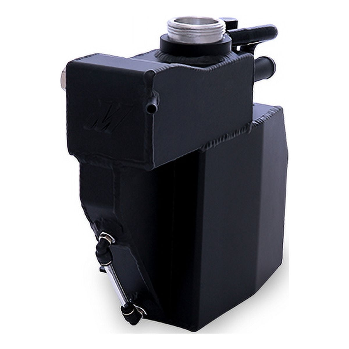 Mishimoto MMRT-CAM-16EBK Aluminum Overflow/Expansion Tank Compatible With Chevrolet Camaro 2016+ Black