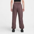 thumbnail image 2 of Nike Sportswear Club Fleece Women's Mid-Rise Oversized Sweatpants Color: Birch Heather/Black Size: S (4–6), 2 of 4