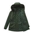 thumbnail image 3 of Women's Waterproof Parka Winter Outerwear Jacket Soft Warm Windbreak Snow Coat Long Down Alternative Puffer, 3 of 6
