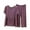 Purple, variant on fatyb Women's 2 Piece Lounge Sets Short Sleeve Pajama Tops Soft Wide Leg Pants Casual Outfits Sleepwear