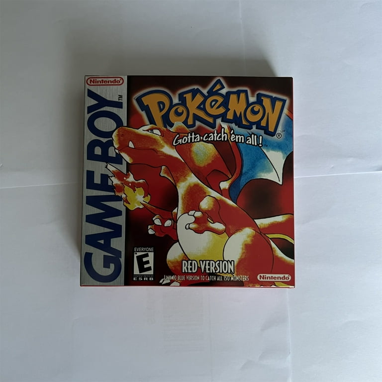 Pokemon Red Version Game Boy Game Cartridge and Box US Version