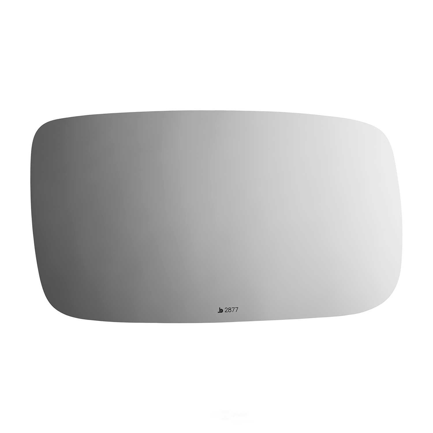 Burco Side View Mirror Replacement Glass - Clear Glass - 2877