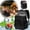 Black, variant on Double Shoulder Insulated Cooler Backpack Waterproof Leakproof Thermal Bag Portable Ice Bag For Picnic Camping Fishing Travel Office Lunch,Black
