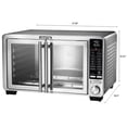 thumbnail image 2 of Horno tostador Air Fryer Gourmia XL Digital con puertas francesas, 2 of 5