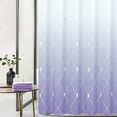 thumbnail image 5 of KOETAR Light Purple Polyester Shower Curtain Set, 72" x 72" Water Repellent, 5 of 5