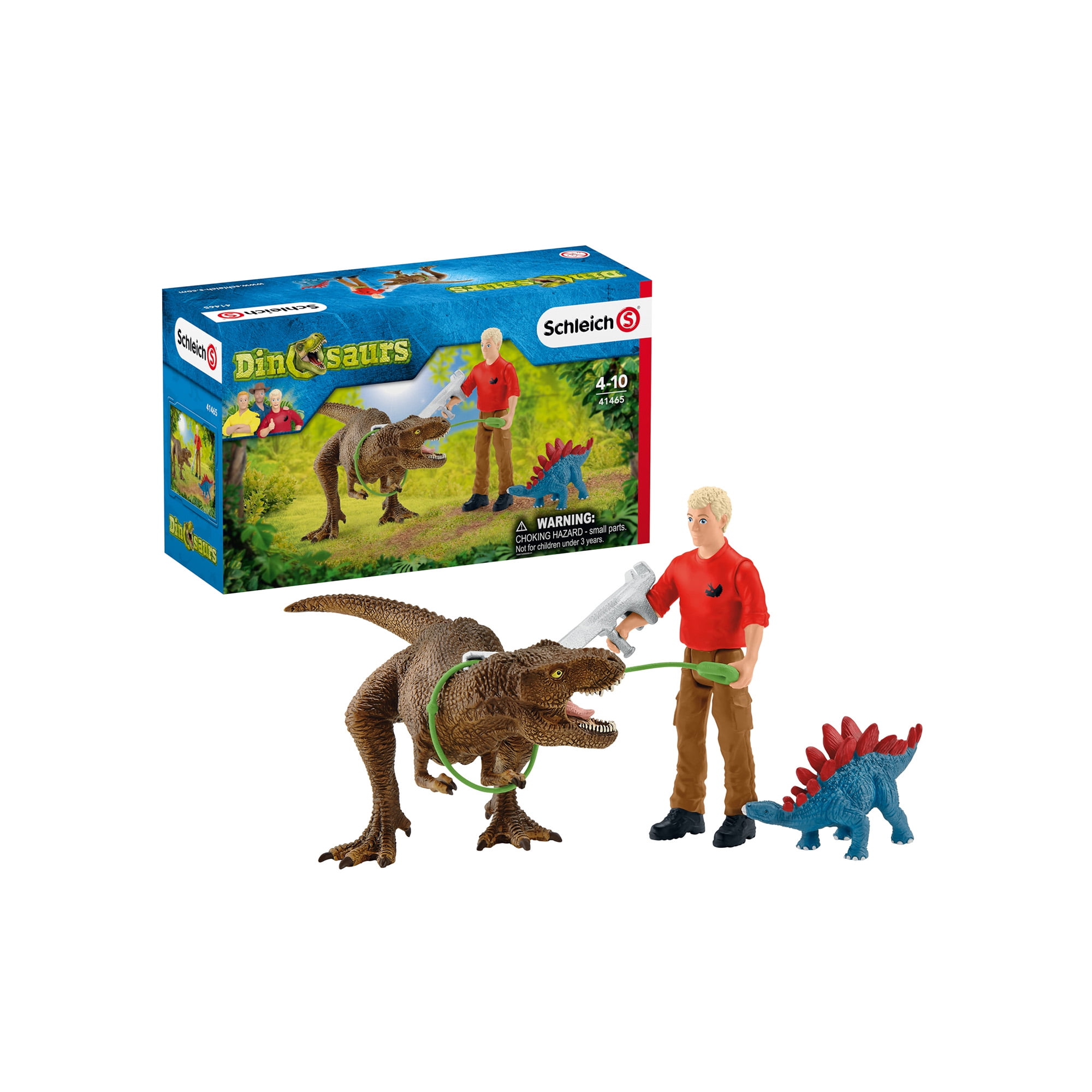 Schleich Dinosaurs Tyrannosaurus Rex Attack Toy Playset - Walmart.com