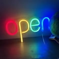 thumbnail image 7 of LED Neon Sign Creative Shape IP44 Waterproof Flicker-Free Battery-operated Wide Application Decorative PVC OPEN Neon Sign Lamp Holiday Party Festive Prop for Home, 7 of 7